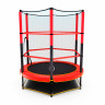Батут детский DFC TRAMPOLINE-RED 55" с сеткой