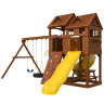 Детский игровой комплекс Newsunrise с винтовой горкой-трубой